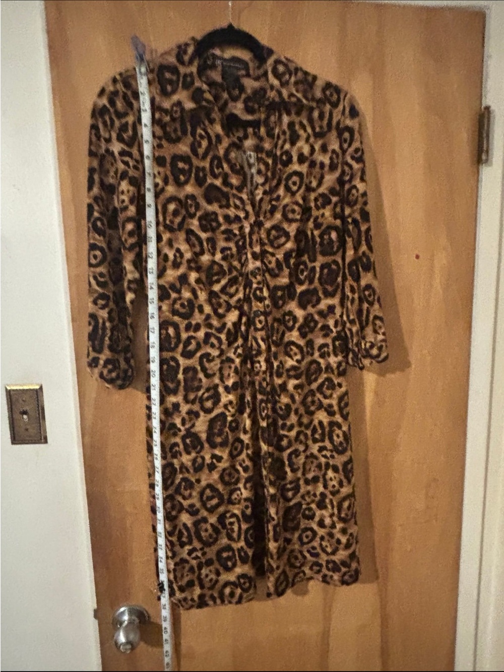 Inc. animal print dress (L)